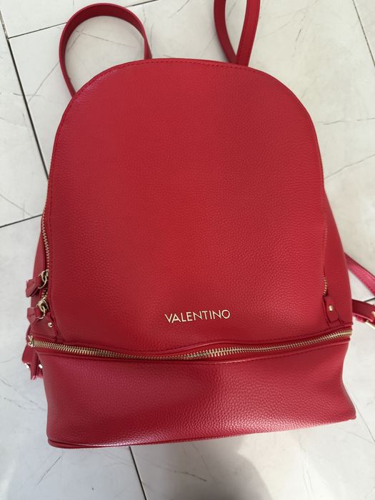 Червена раница Valentino