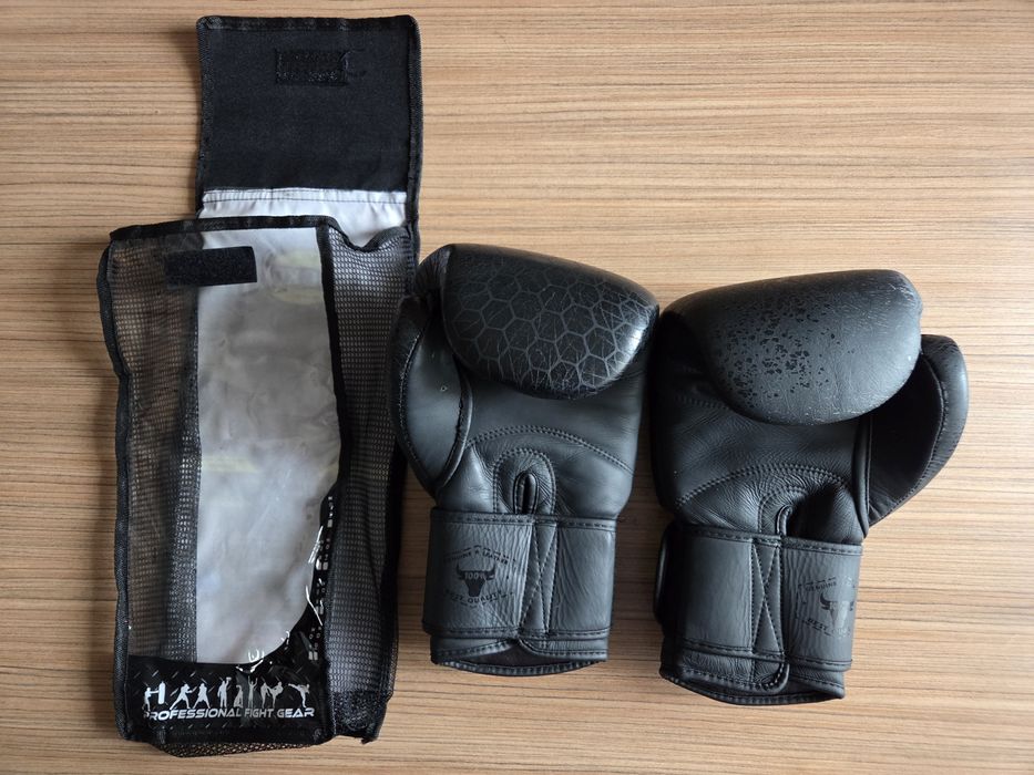 Manusi box piele Knockout