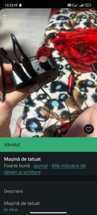 Mașină de tatuat Jeumel
