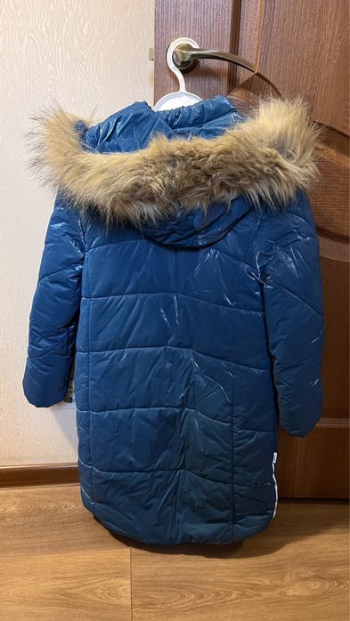 Зимняя куртка длинная на девочку