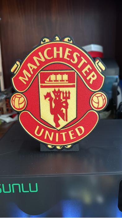 Lampa Led / Lightbox Dinamo Manchester/Real/Barca/FCSB/Rapid/Liga1