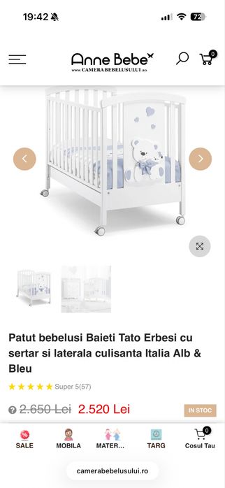 Patut bebelusi fetite Tato Erbesi