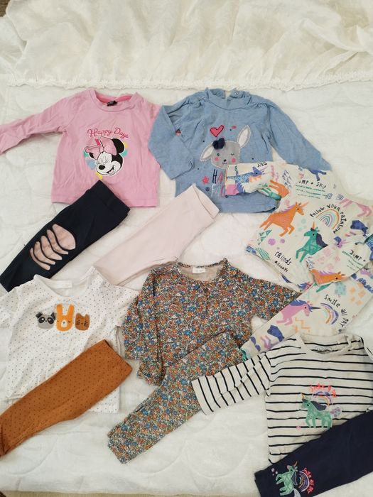 Голям Лот дрешки за момиче 74-80