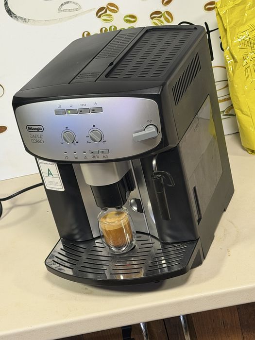 Кафемашина кафе автомат delonghi caffe corso с гаранция