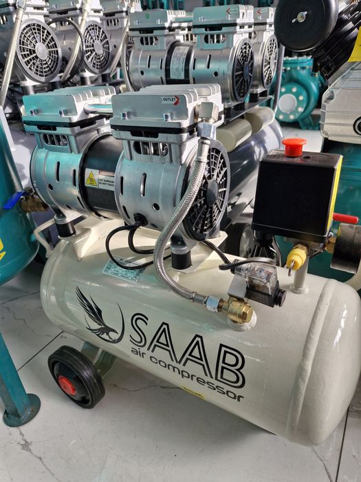 24 L SAAB kompressor безшумный компрессор безмасляный