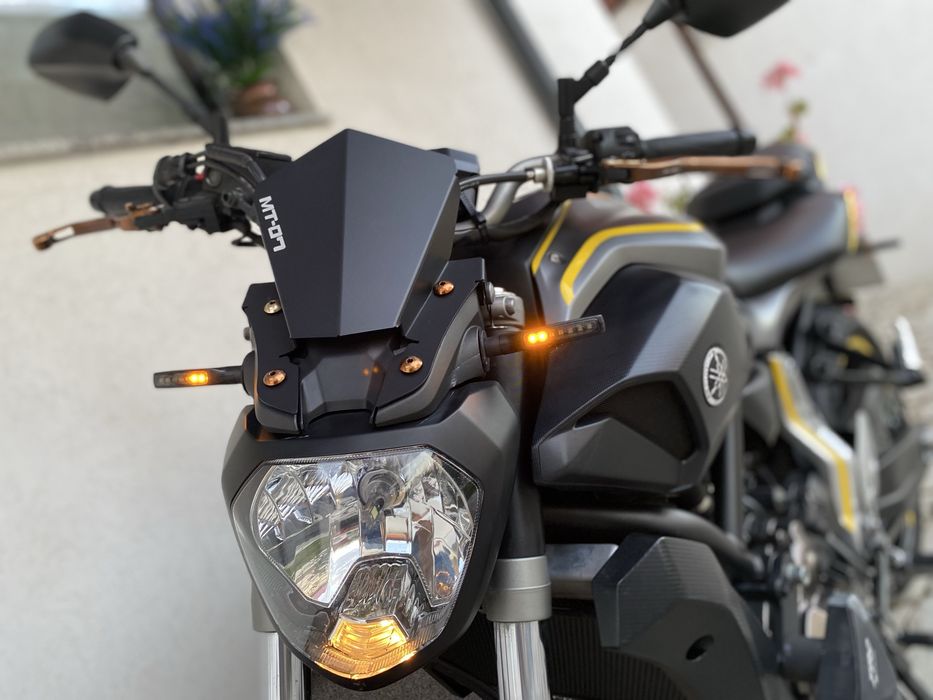 Yamaha MT 07 ABS limitat A2 istoric Yamaha