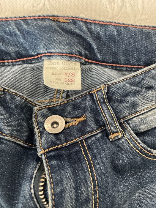 Дънки Zara 7-8 год. момиче