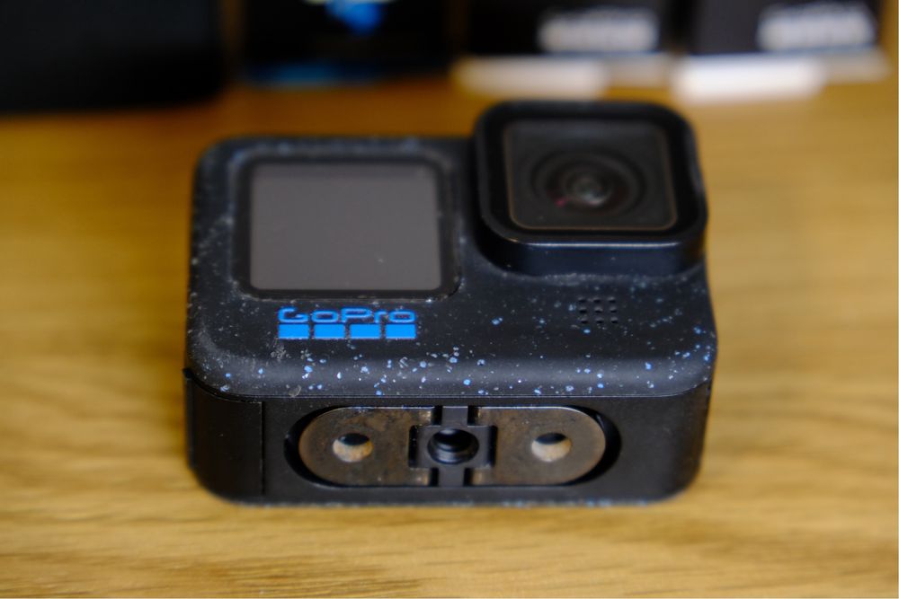 GoPro 12 Black + Max Lens Mod 2.0 + 3 baterii
