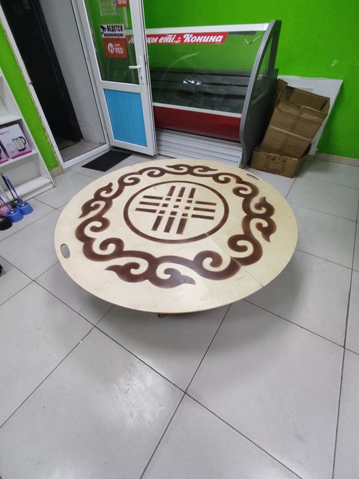 Стол казахский жер стол
