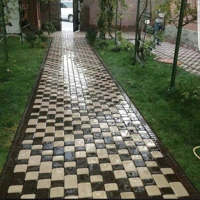 Укладка брусчатки не дорого.