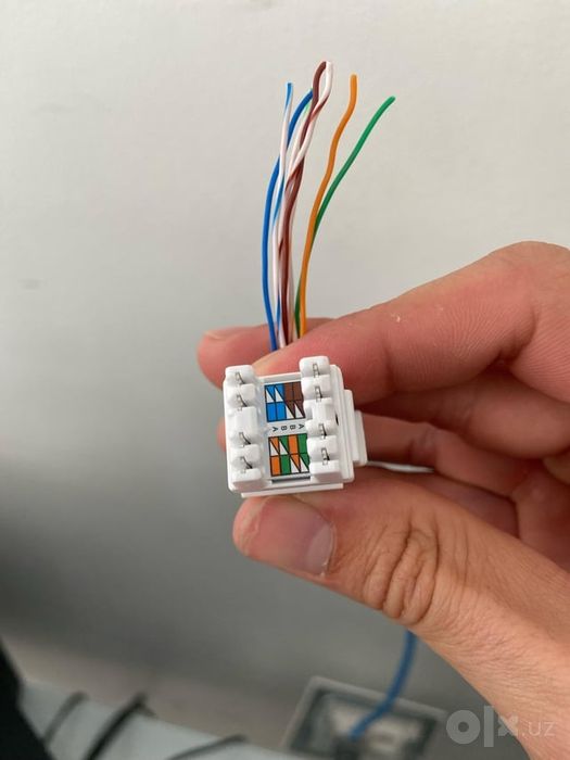 Сетевая розетка обжим установка интернет розеток