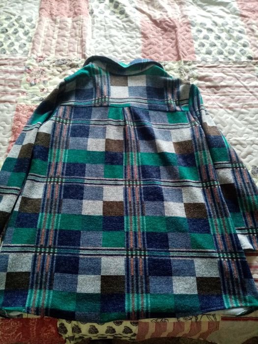 Рубашка тёплая р. 56-58