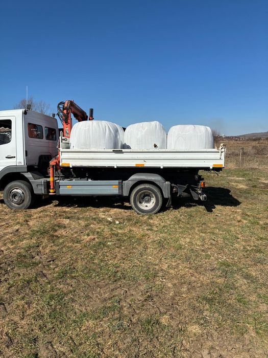 Transport balastru nisip pietriș cu autobasculantă 7,5 tone Sibiu