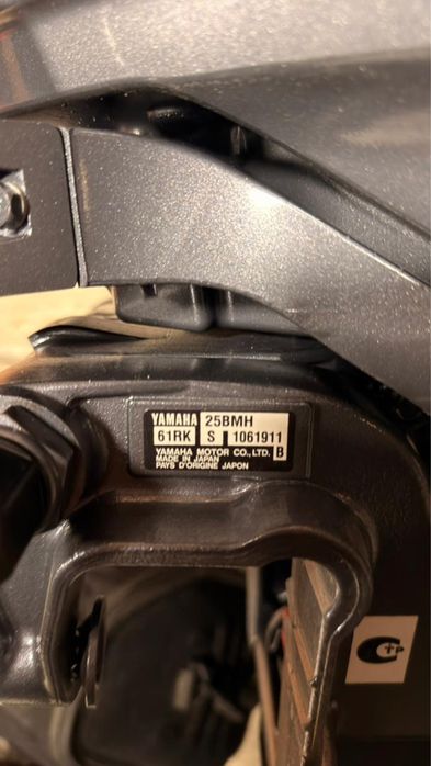 YAMAHA мотор 25 лодочный