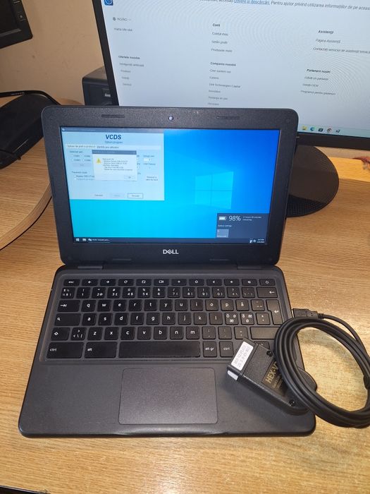Laptop cu diagnoza VCDS