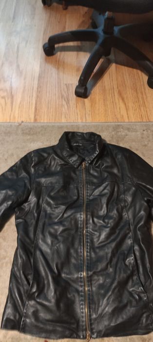 Яке естествена кожа черно и кафяво