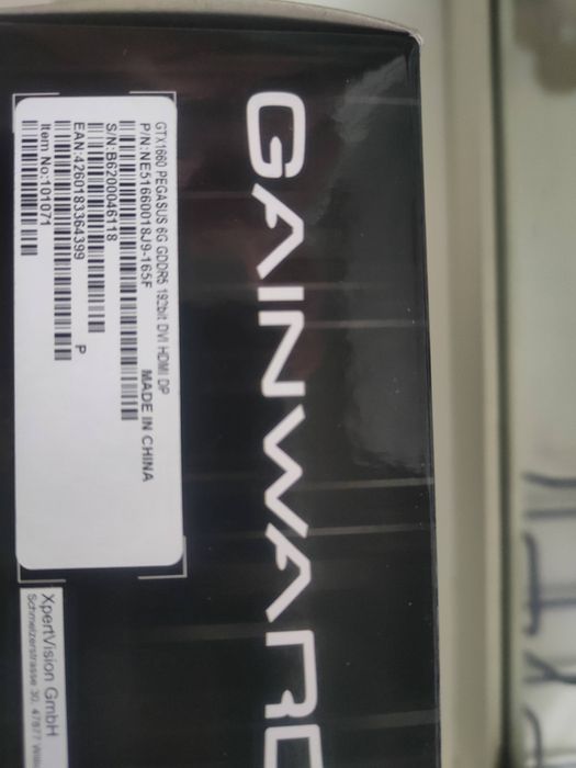 Видеокарта Nvidia Gainward Pegasus 1660