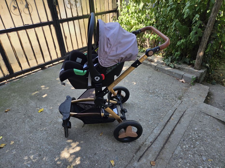Cărucior bebe 3 in 1