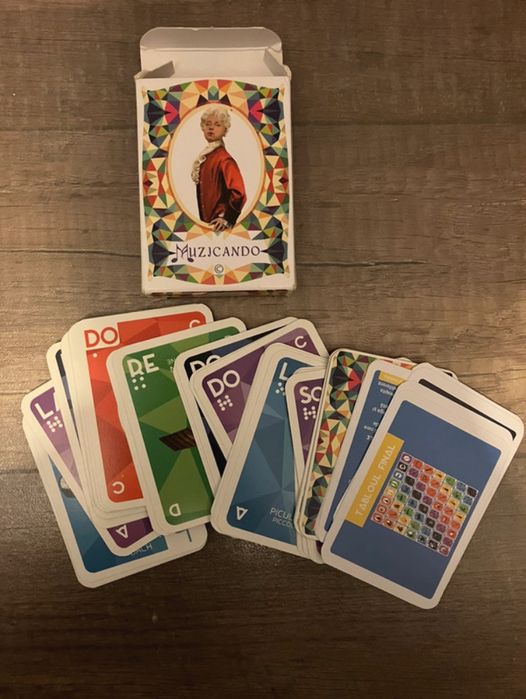 Joc de carti Muzicando
