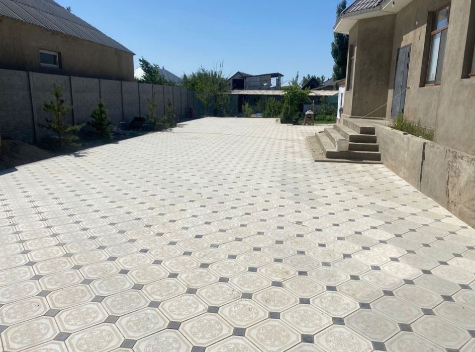 Укладка брусчатки