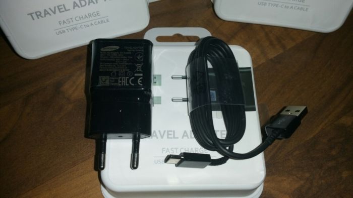 Incarcator original priza+cablu USB C Samsung Fast Charge S8 9 10 Note