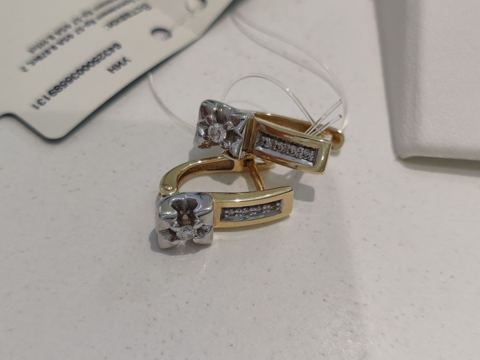 Серьги с бриллиантами