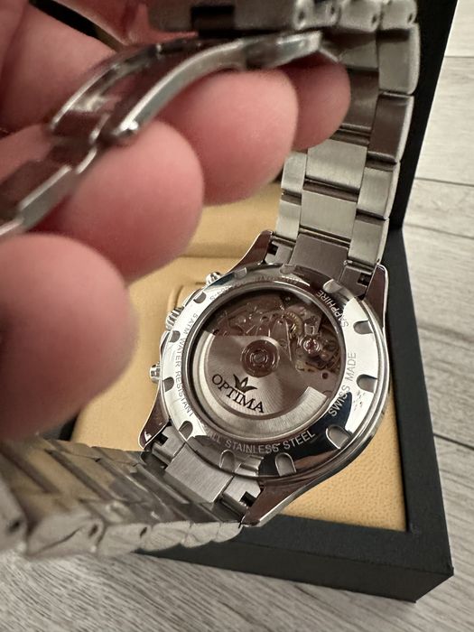 Ceas barbati Optima Morano Sport Valjoux Automatic, Sapphire