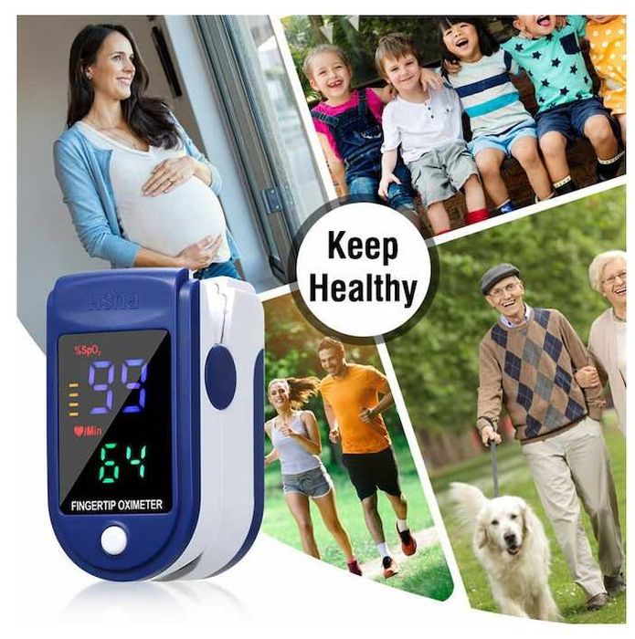 Pulsoximetru Digital SpO2 si Puls nou, Oxigen Sange, Copii si Adulti