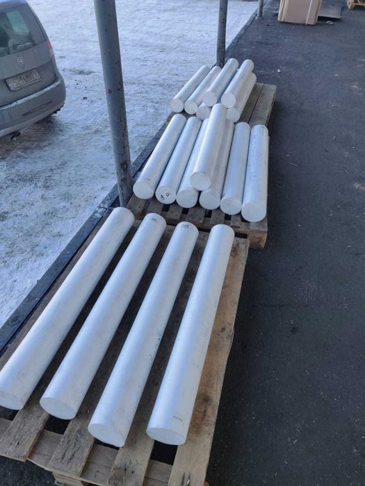 Фторопласт стержень д.80мм и д.100мм