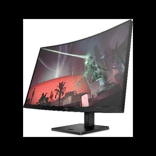Mонитор, HP, OMEN 32c, 31.5", QHD, 165Hz, черен, регулируем, 2560x1440