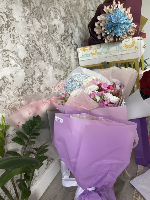 Цветы букеты свежие