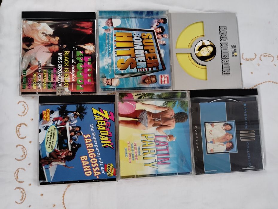 Компакт дискове, оригинални, като нови