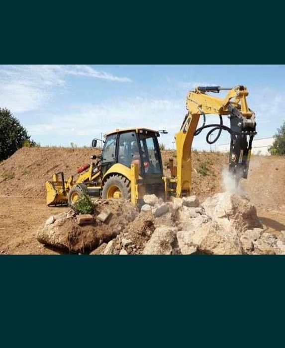 Услуги экскаватора-погрузчика 3в1