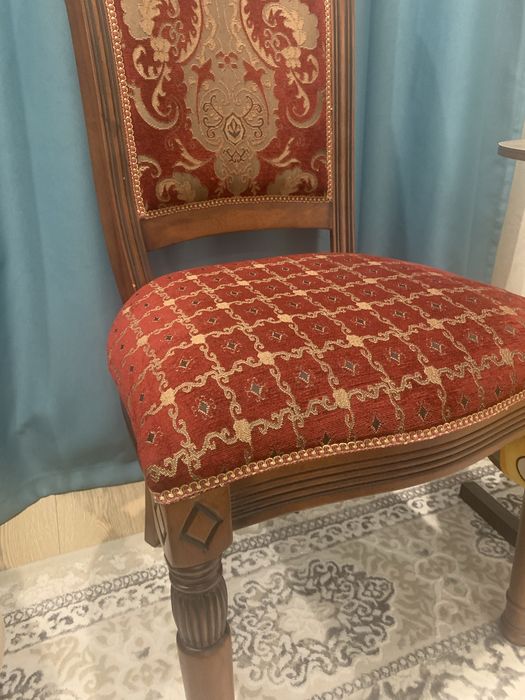 Стол раскладной, стулья 3 шт