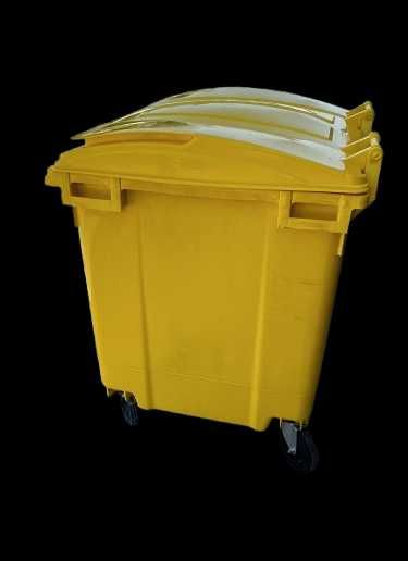 Pubelă de gunoi galbena cu capac– 1100 litri