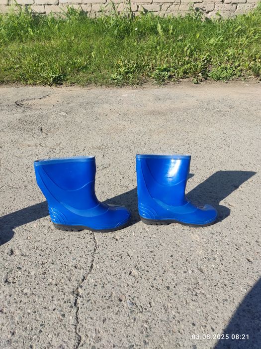 Сапоги резиновые детские
