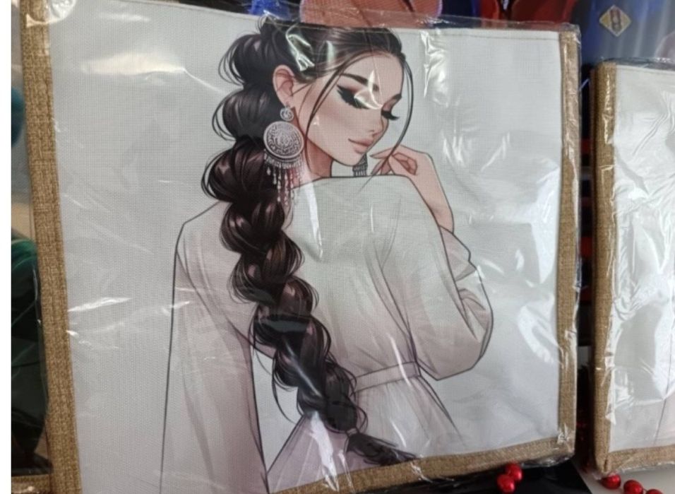 Сумка Шопер джут