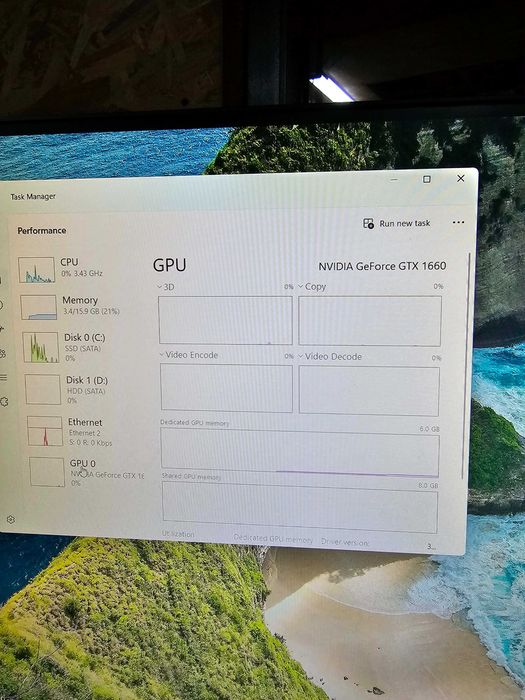 Sistem gaming light Ryzen 2600, 16gb, SSD, HDD gtx 1660 6gb !