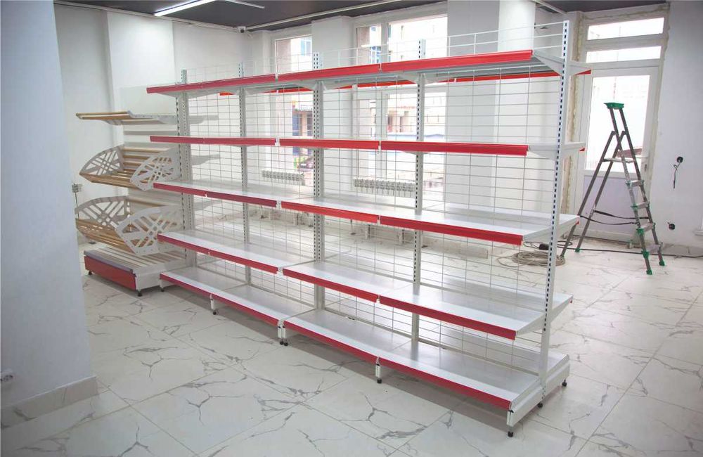 Стеллаж металлический сборный, полка стеллаж, полка металлическая alts