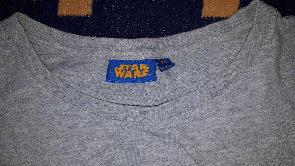 Детска памучва тениска с дълъг ръкав