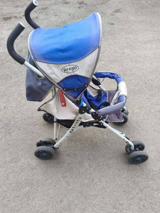 Детская коляска с корзиной