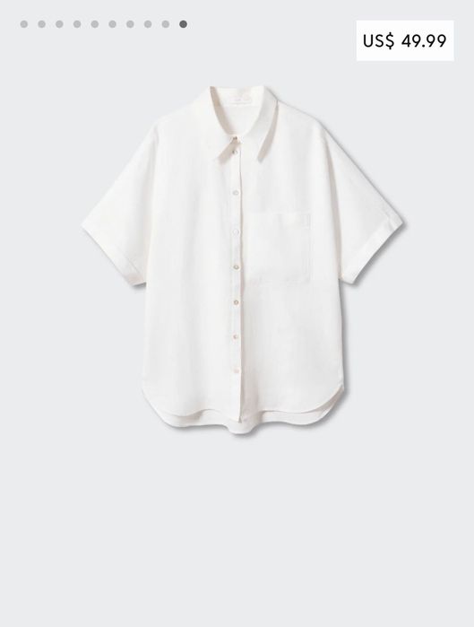 MANGO. Plus size. 100% лён. 3XL