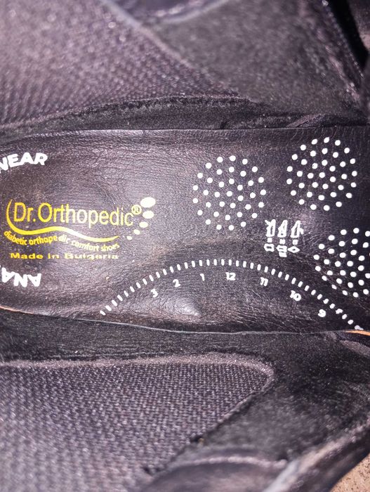 Анатомични обувки естествена кожа -40 н