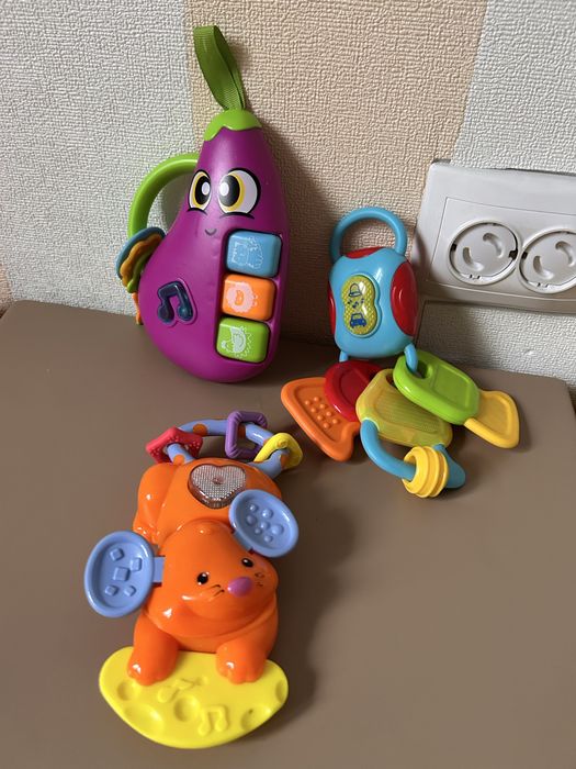 Lot jucarii muzicale 3-9 luni NOI