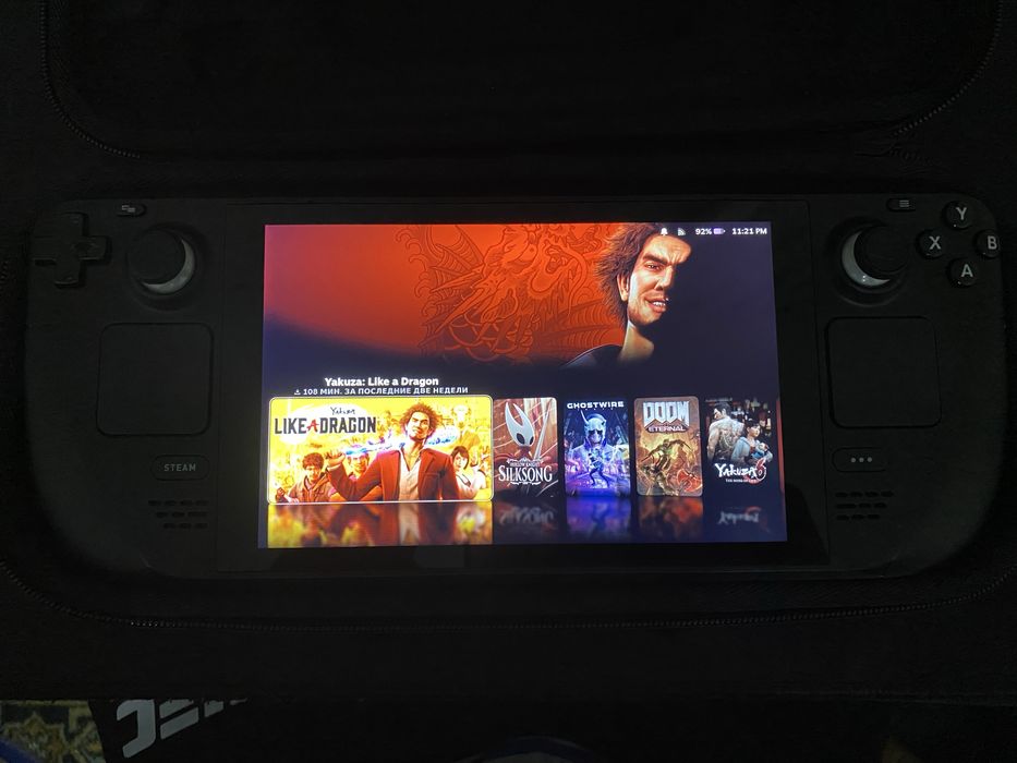 Steam Deck 64+512gb в идеале