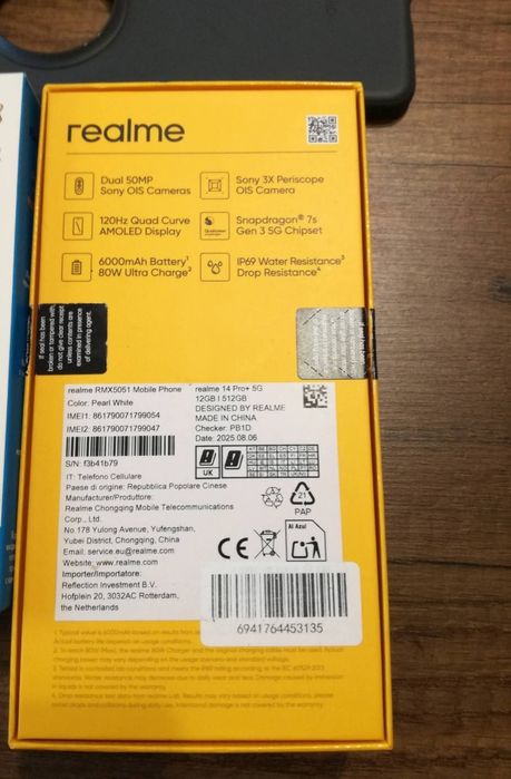 Realme Note 14 Pro Plus 5G 12/512gb