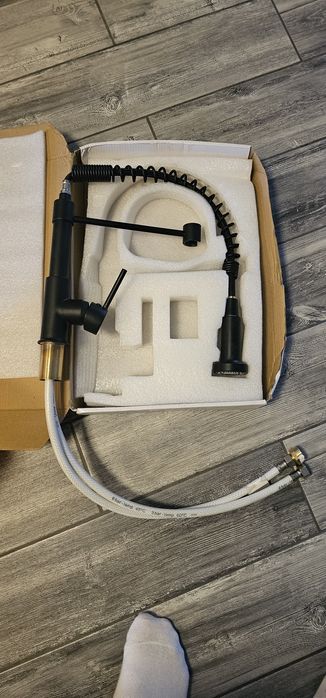 Robinet de bucatarie negru