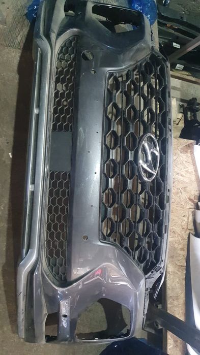 На санта фе передний бампер