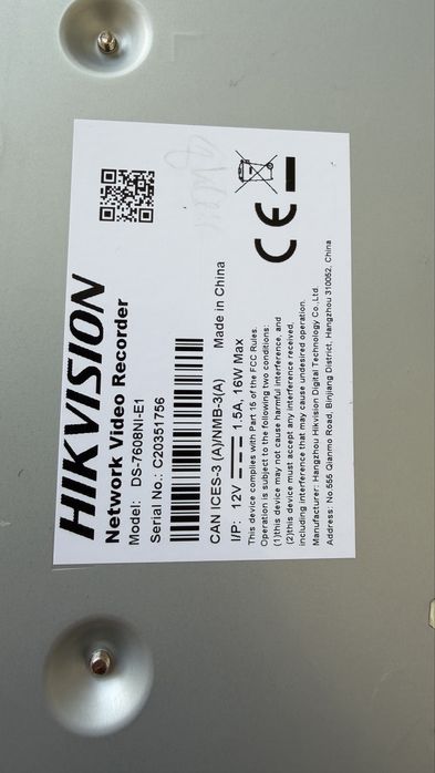 Hikvision camera kamera