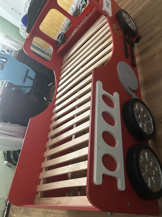 Pat masina pompieri, somiera